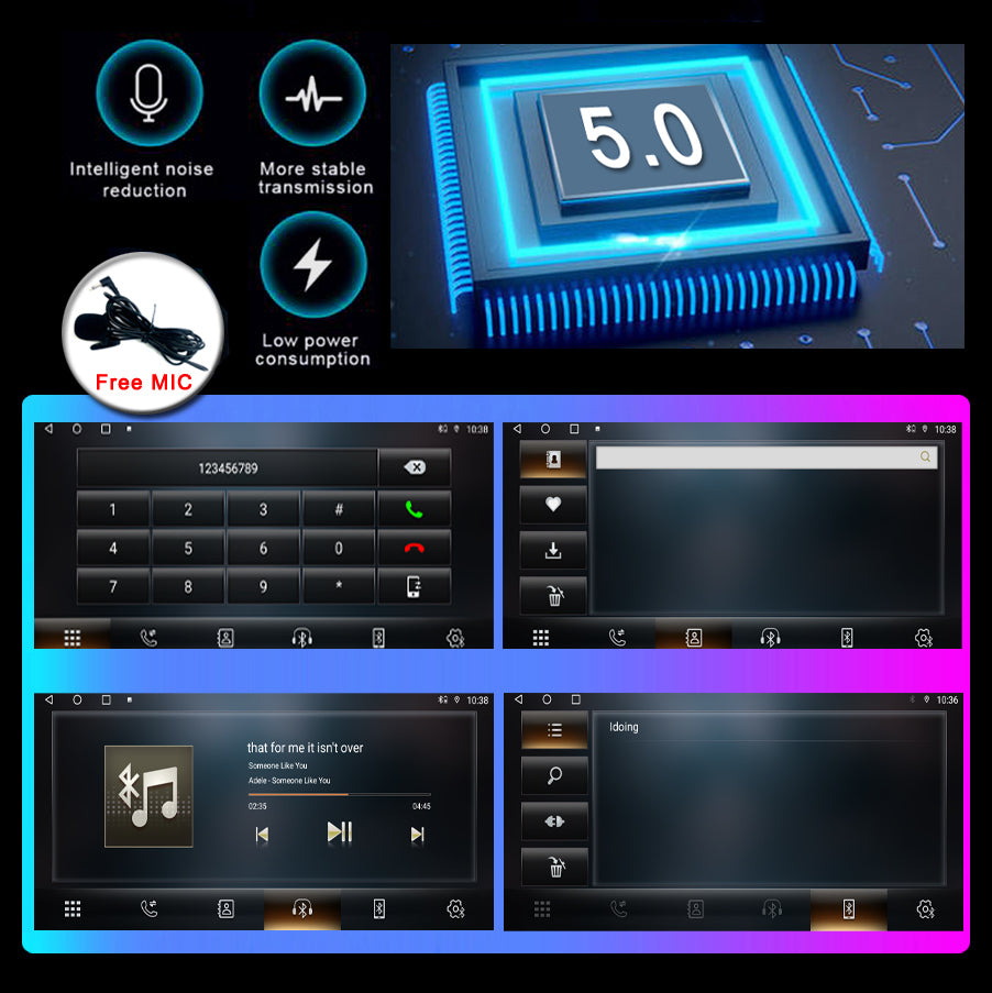 Idoing 10inch Android Auto Apple Carplay Radio Head Unit For 2018 Jeep Wrangler