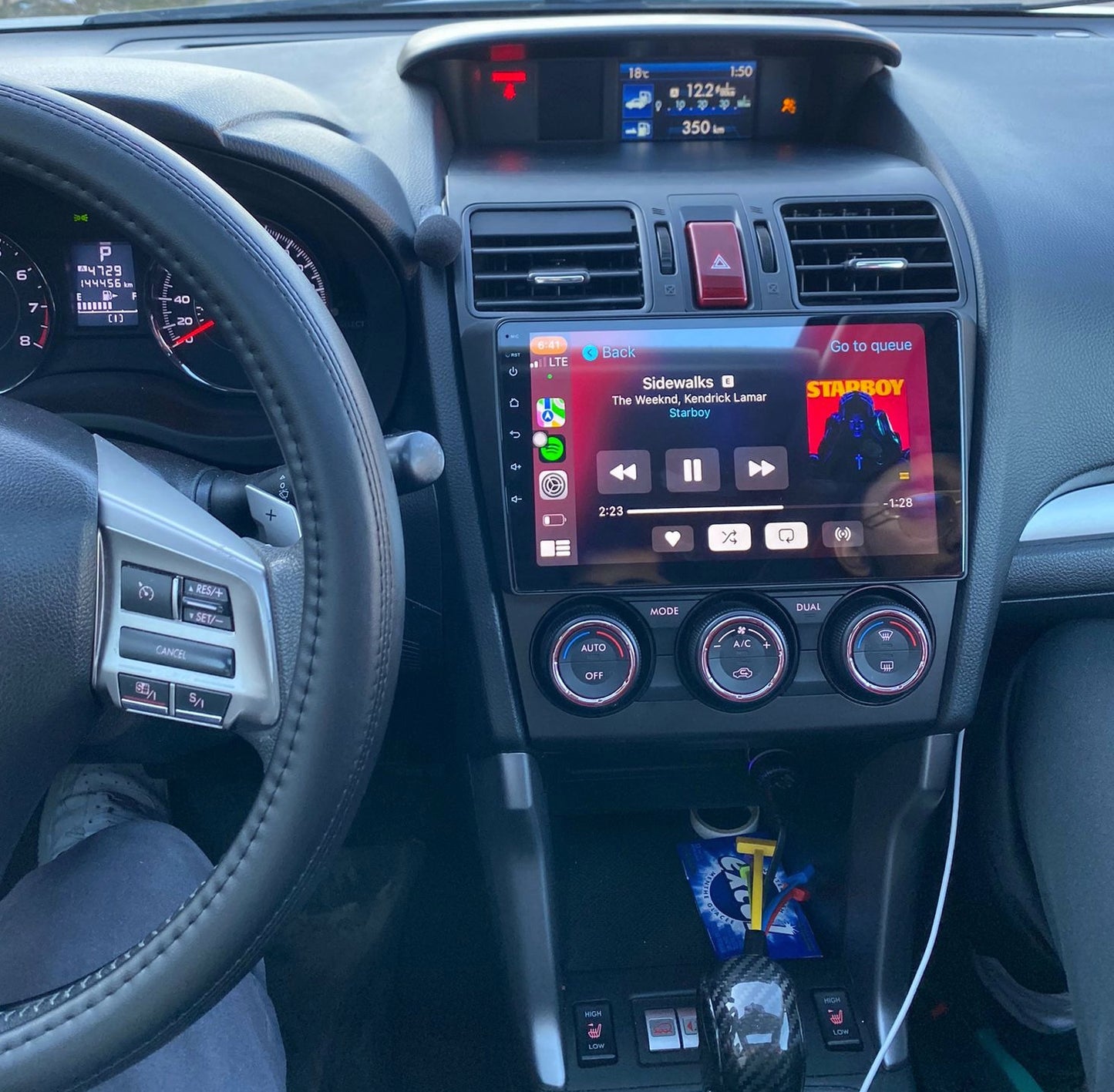 Idoing 9inch Android 13 Radio Head Unit Qualcomm Chip For Subaru WRX STI Forester Impreza 4 SJ XV 2012-2015