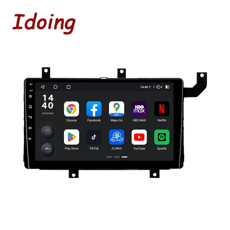 Idoing 9inch Android 13 Radio Head Unit Qualcomm Chip For Toyota Tacoma N300 2015-2021