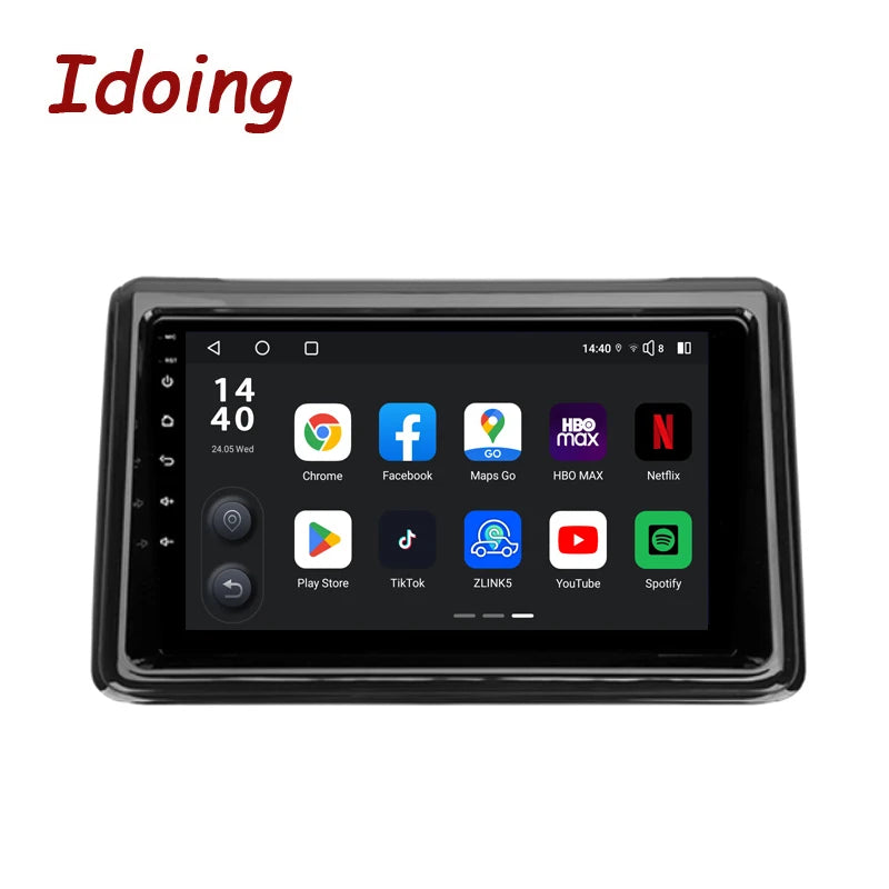 Idoing 9inch Android 13 Radio Head Unit Qualcomm Chip For Toyota Noah Voxy R80 2014-2021