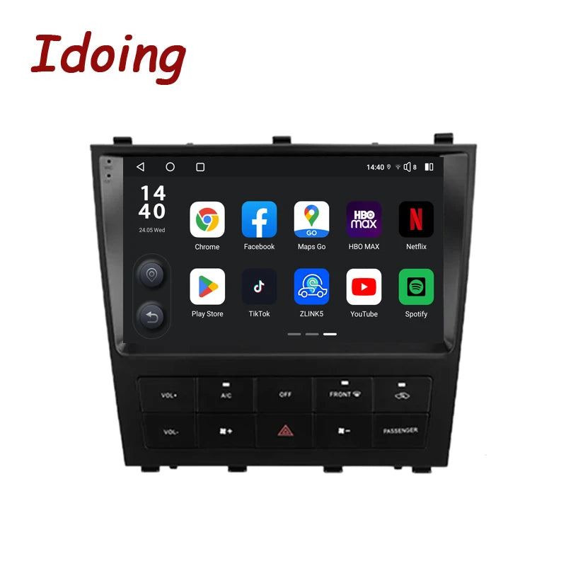 Idoing 9inch Android 13 Radio Head Unit Qualcomm Chip For Toyota Altezza 1998-2005 For Lexus IS200 1999-2005