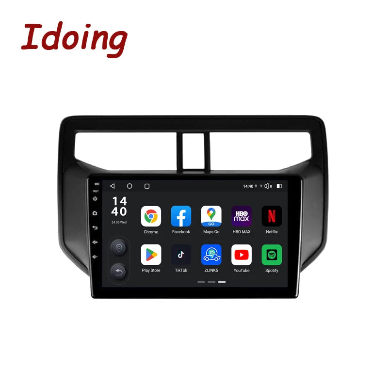 Idoing 9inch Android 13 Radio Head Unit Qualcomm Chip For Toyota Rush 2017-2020