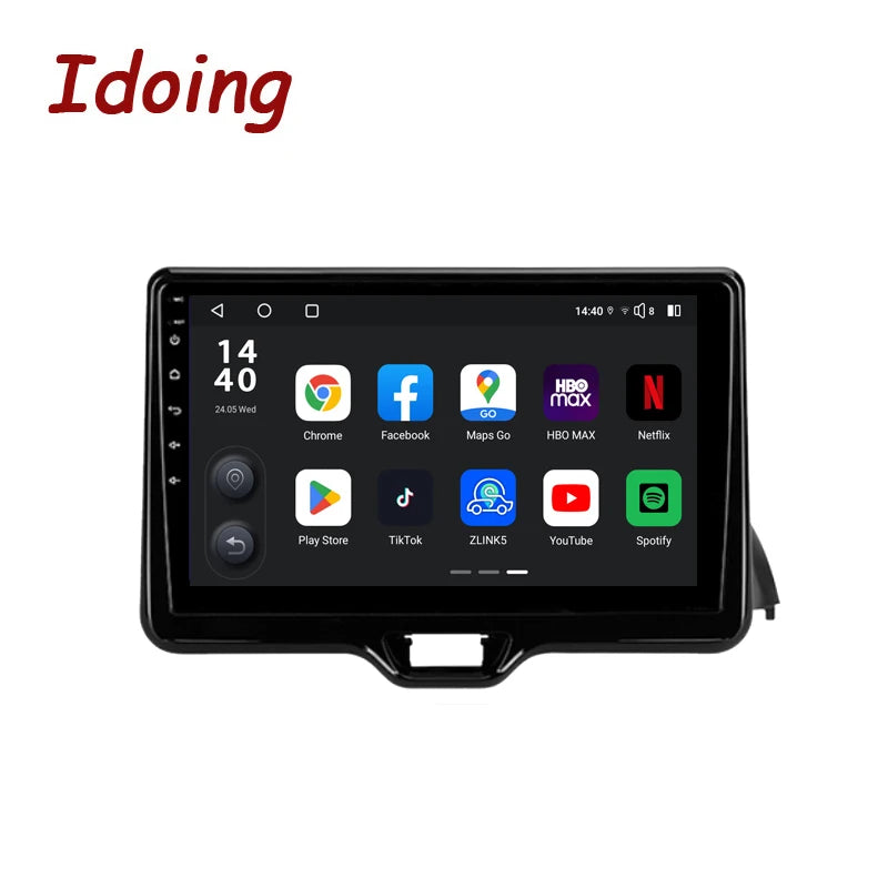 Idoing 10.2inch Android 13 Radio Head Unit Qualcomm Chip For Toyota Yaris Vios 2020-2022