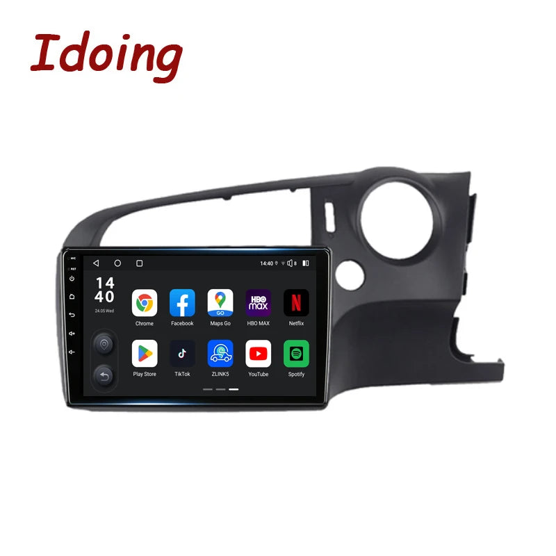 Idoing 10.2inch Android 13 Radio Head Unit Qualcomm Chip For Honda Stream 2 2006-2014