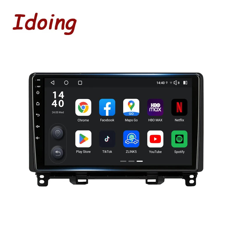Idoing 10.2inch Android 13 Radio Head Unit Qualcomm Chip For Honda Jazz 2020-2021