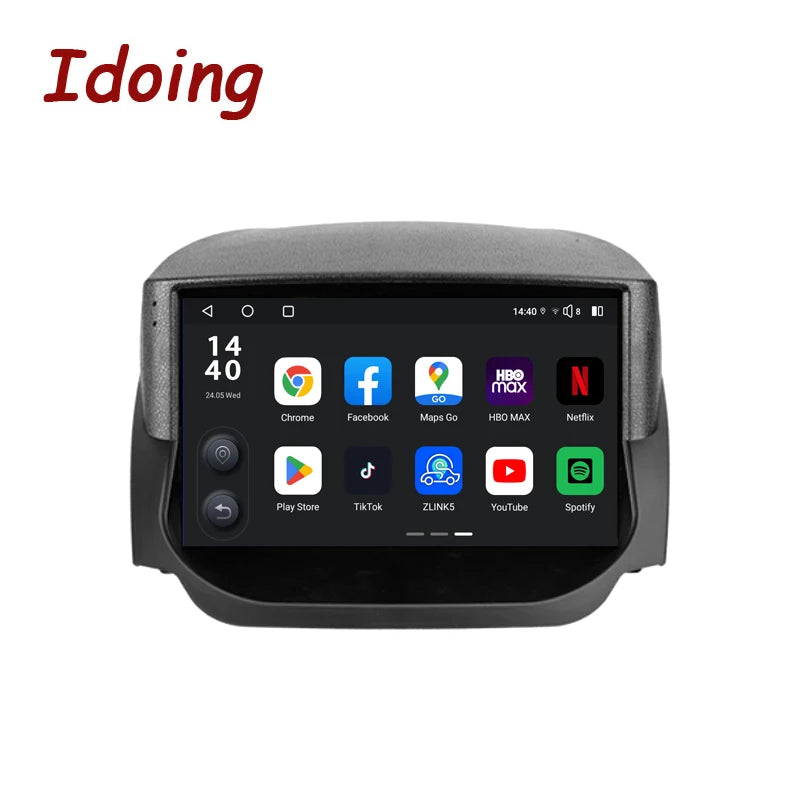 Idoing 9inch Android 13 Radio Head Unit Qualcomm Chip For Ford EcoSport 2014-2018