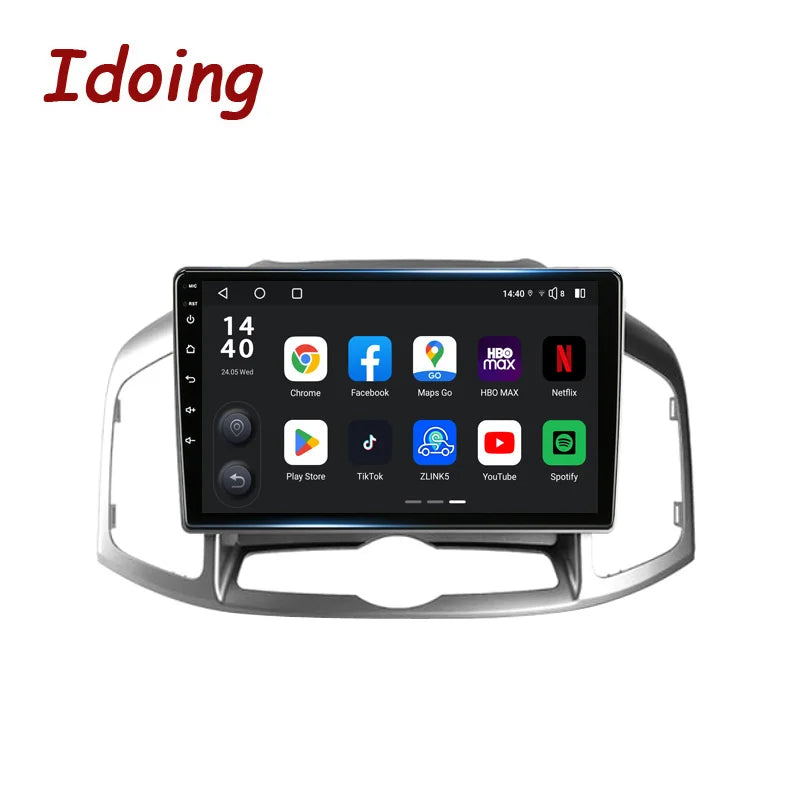 Idoing 10.2inch Android 13 Radio Head Unit Qualcomm Chip For Chevrolet Captiva 2011-2016