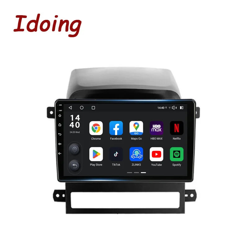 Idoing 9inch Android 13 Radio Head Unit Qualcomm Chip For Chevrolet Captiva 2006-2011