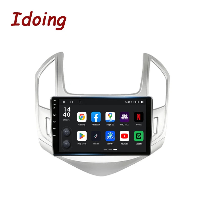 Idoing 9inch Android 13 Radio Head Unit Qualcomm Chip For Chevrolet Cruze J300 J308 2012-2015