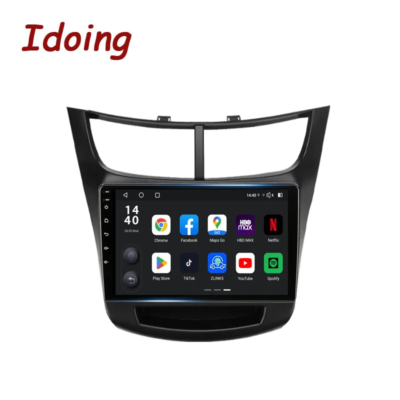 Idoing 9inch Android 13 Radio Head Unit Qualcomm Chip For Chevrolet Sail 2015-2018
