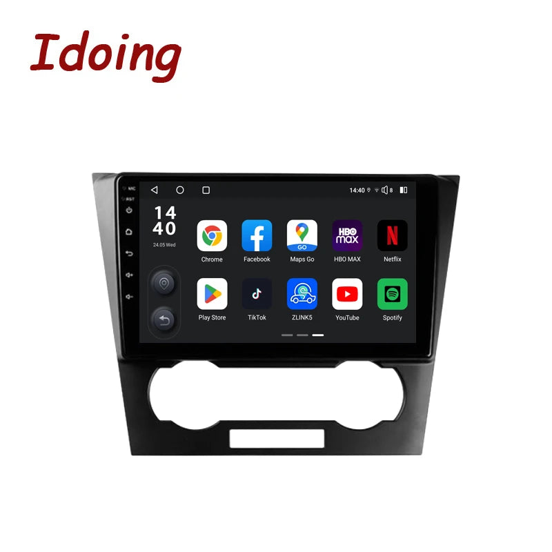Idoing 9inch Android 13 Radio Head Unit Qualcomm Chip For Chevrolet Epica 1 2006-2012