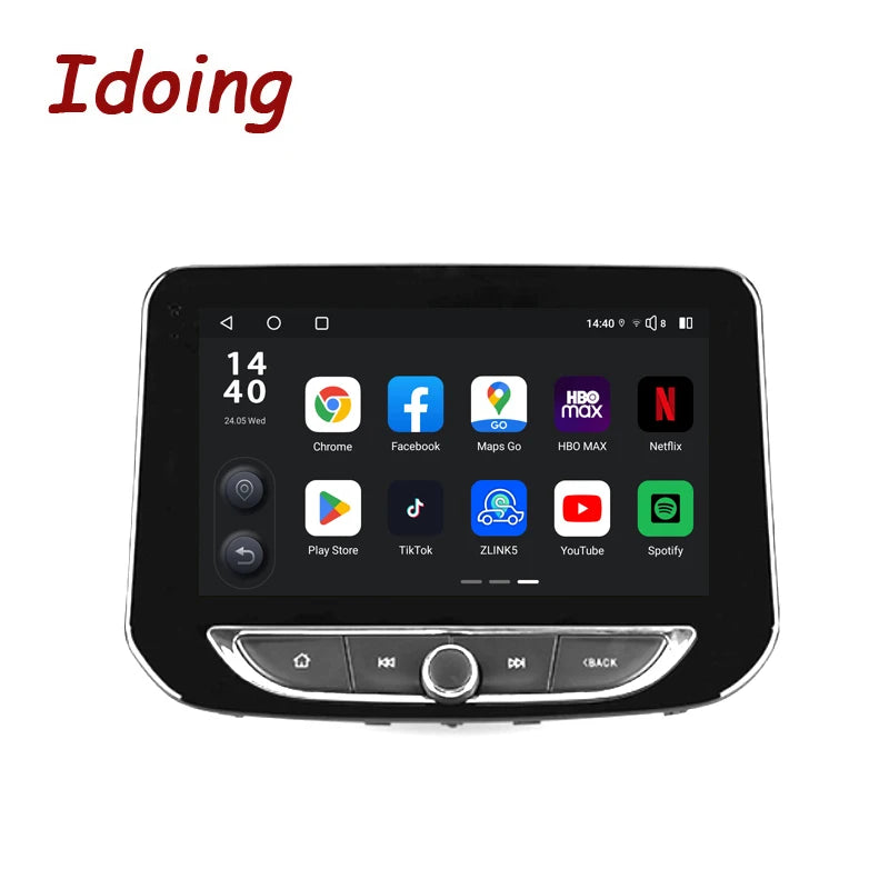 Idoing 9inch Android 13 Radio Head Unit Qualcomm Chip For Chevrolet Orlando 2018-2023