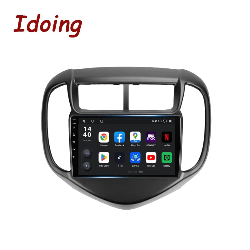 Idoing 9inch Android 13 Radio Head Unit Qualcomm Chip For Chevrolet Aveo 3 2016-2021
