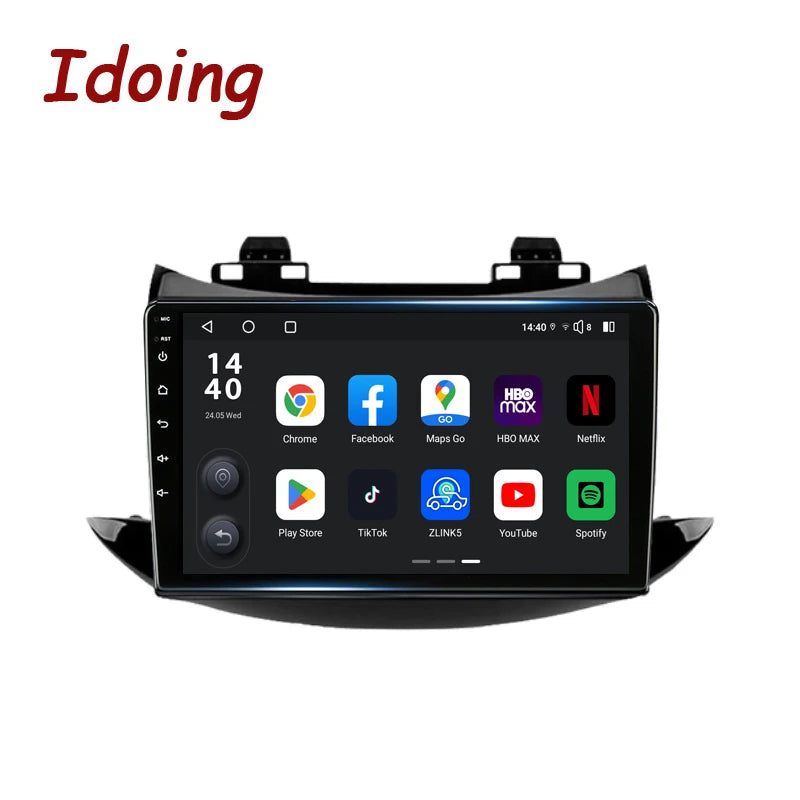 Idoing 9inch Android 13 Radio Head Unit Qualcomm Chip For Chevrolet Tracker 3 2013-2017