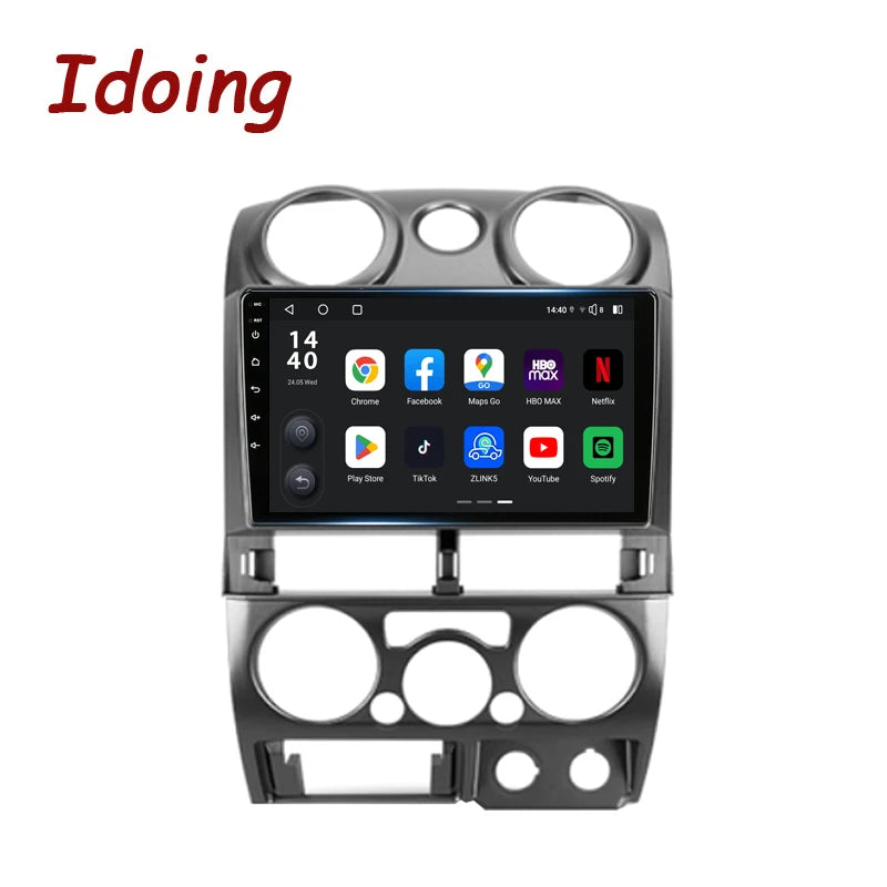 Idoing 9inch Android 13 Radio Head Unit Qualcomm Chip For Chevrolet Colorado 2006-2012 Isuzu D-MAX 2008-2012