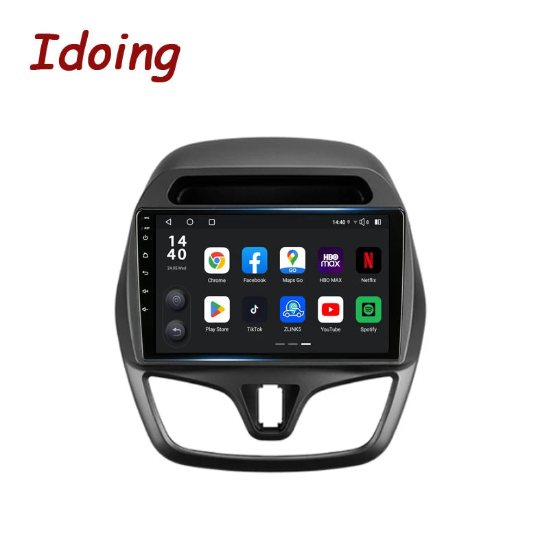 Idoing 9inch Android 13 Radio Head Unit Qualcomm Chip For Chevrolet Spark Beat 2015-2018