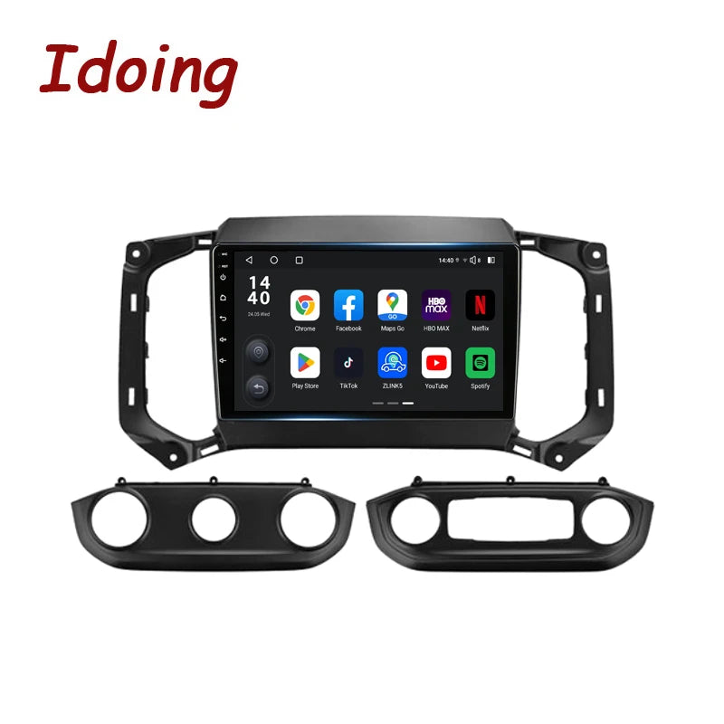 Idoing 9inch Android 13 Radio Head Unit Qualcomm Chip For Chevrolet TrailBlazer 2017-2019 Isuzu D MAX 2017-2019