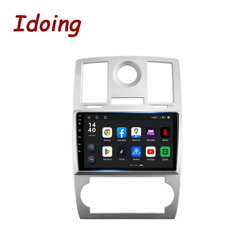 Idoing 9inch Android 13 Radio Head Unit Qualcomm Chip For Chrysler 300C 2004-2011