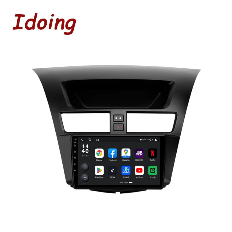 Idoing 9inch Android 13 Radio Head Unit Qualcomm Chip For Mazda BT50 2 2011-2020