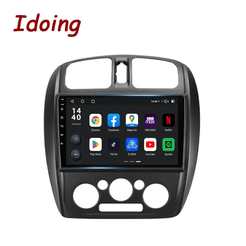 Idoing 9inch Android 13 Radio Head Unit Qualcomm Chip For Mazda 323 BJ 2000-2003
