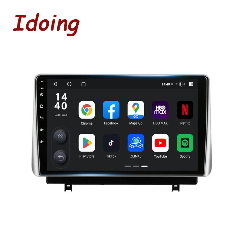 Idoing 10.2inch Android 13 Radio Head Unit Qualcomm Chip For Mazda 3 IV Axela BP 2018-2021