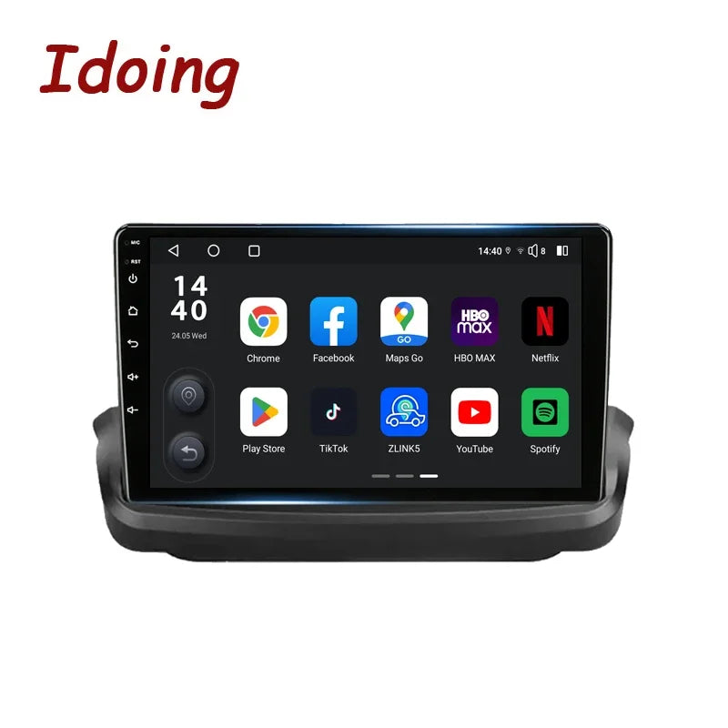 Idoing 9inch Android 13 Radio Head Unit Qualcomm Chip For Hyundai Rohens Coupe Genesis Coupe 2009-2012