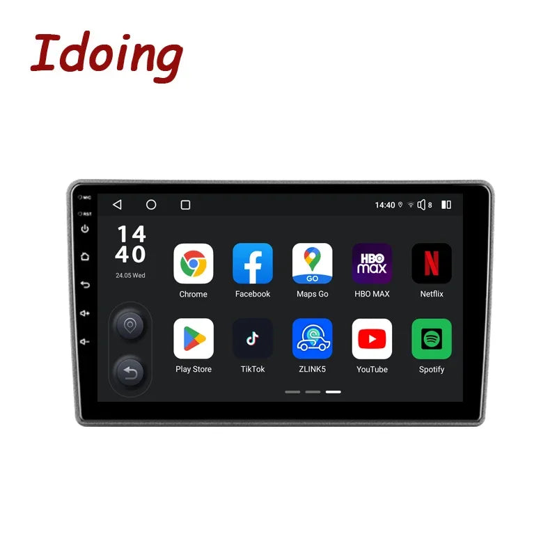 Idoing 9inch Android 13 Radio Head Unit Qualcomm Chip For Hyundai i40 2011-2019