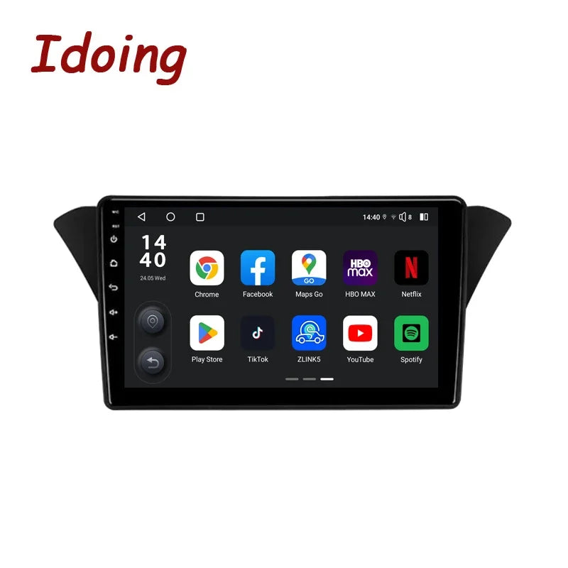 Idoing 9inch Android 13 Radio Head Unit Qualcomm Chip For Hyundai Rohens Coupe 2009-2012