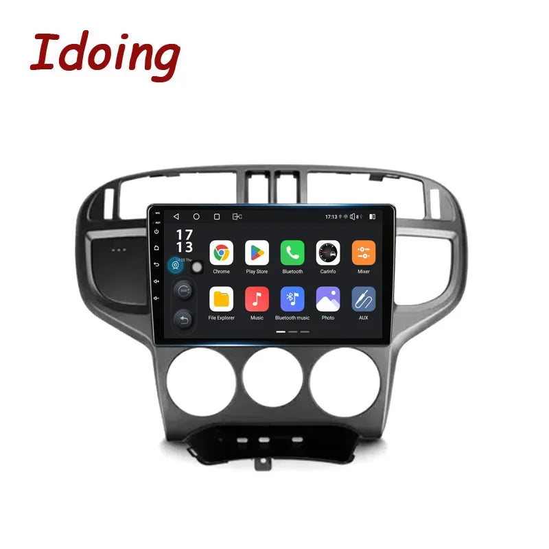 Idoing 9inch Android 13 Radio Head Unit Qualcomm Chip For Hyundai Matrix 2001-2010
