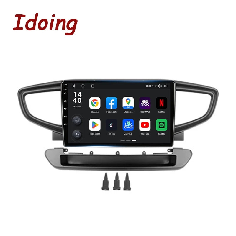 Idoing 9inch Android 13 Radio Head Unit Qualcomm Chip For Hyundai Ioniq AE 2016-2023