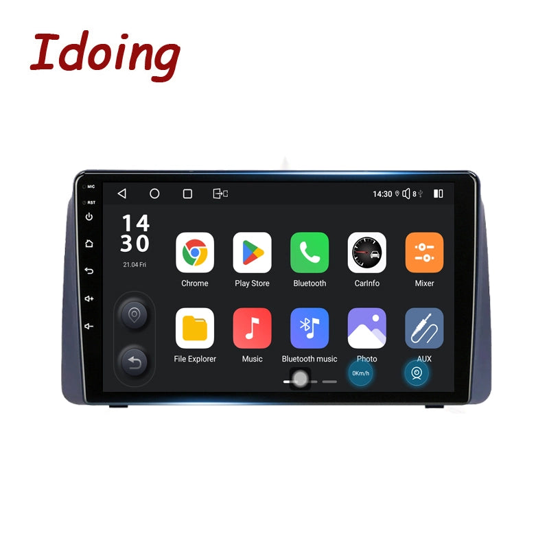 Idoing 9inch Android 13 Radio Head Unit Qualcomm Chip For Chrysler Grand Voyager 5 Dodge Grand Caravan 2011-2020