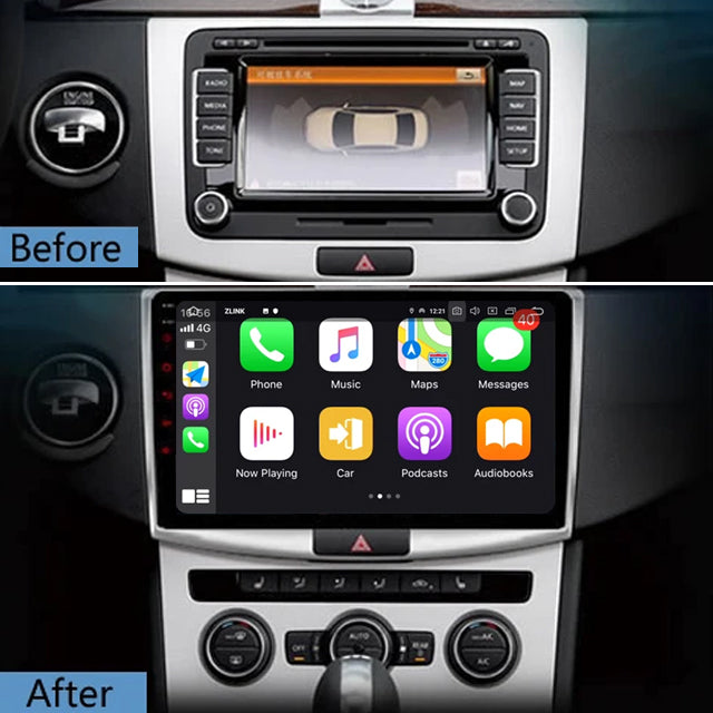 Idoing 10.2inch Android 12 Radio Head Unit For Volkswagen VW Magotan Passat B7 CC 2011-2015