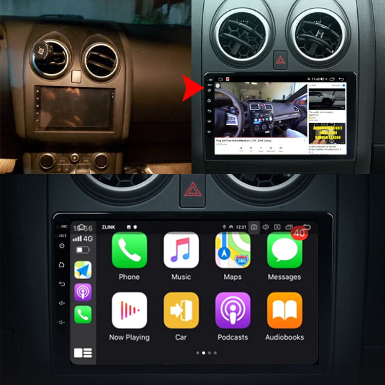 Idoing 9inch Android 12 Radio Head Unit For Nissan Qashqai 1 J10 2006-2014