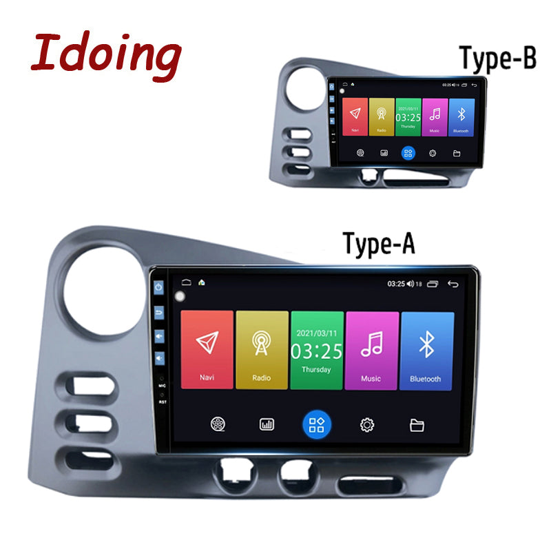 Idoing 9inch Android 12 Radio Head Unit For 2002-2008 Toyota Matrix 2 E130 E140 Pontiac Vibe