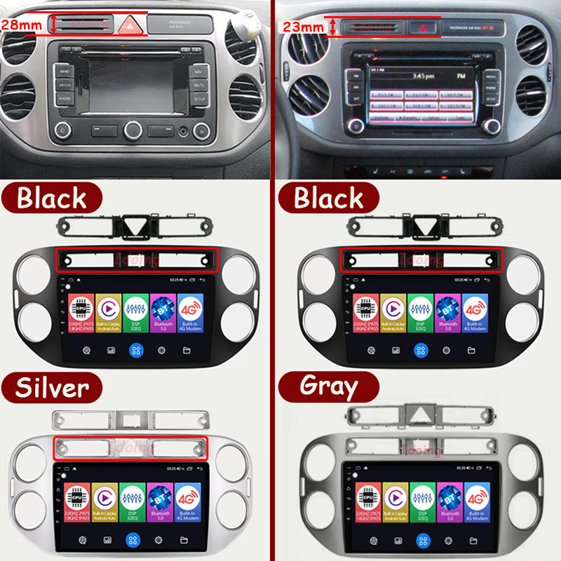 Idoing 9inch Android 12 Radio Head Unit For Volkswagen VW Tiguan 2006-2016