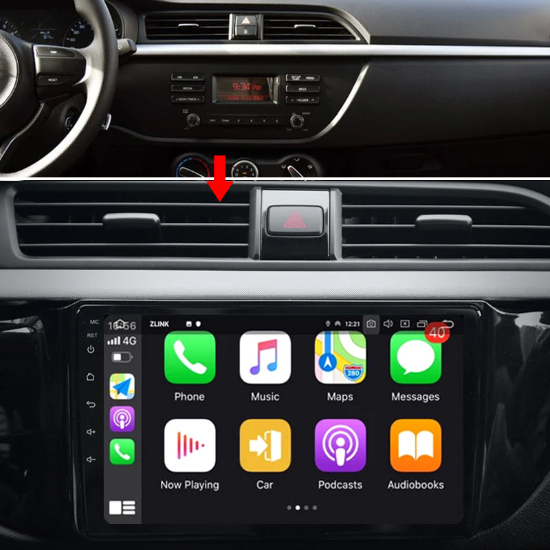 Idoing 9-Zoll-Android 12-Radio-Headunit für Kia Rio K2 2017 2018