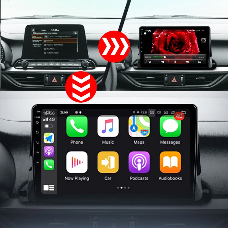 Idoing 9 Zoll Android 12 Radio-Headunit für Kia Cerato 4 Forte K3 2018-2020 KX7