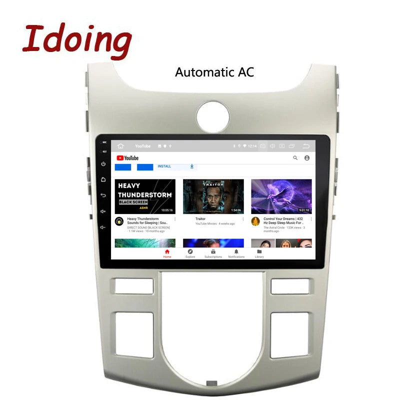 Idoing 9 Zoll Android 12 Radio-Headunit für KIA Cerato 2 2008-2013