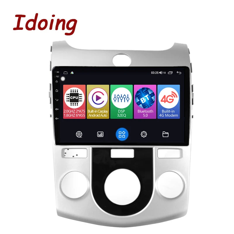Idoing 9 Zoll Android 12 Radio-Headunit für KIA Cerato 2 2008-2013