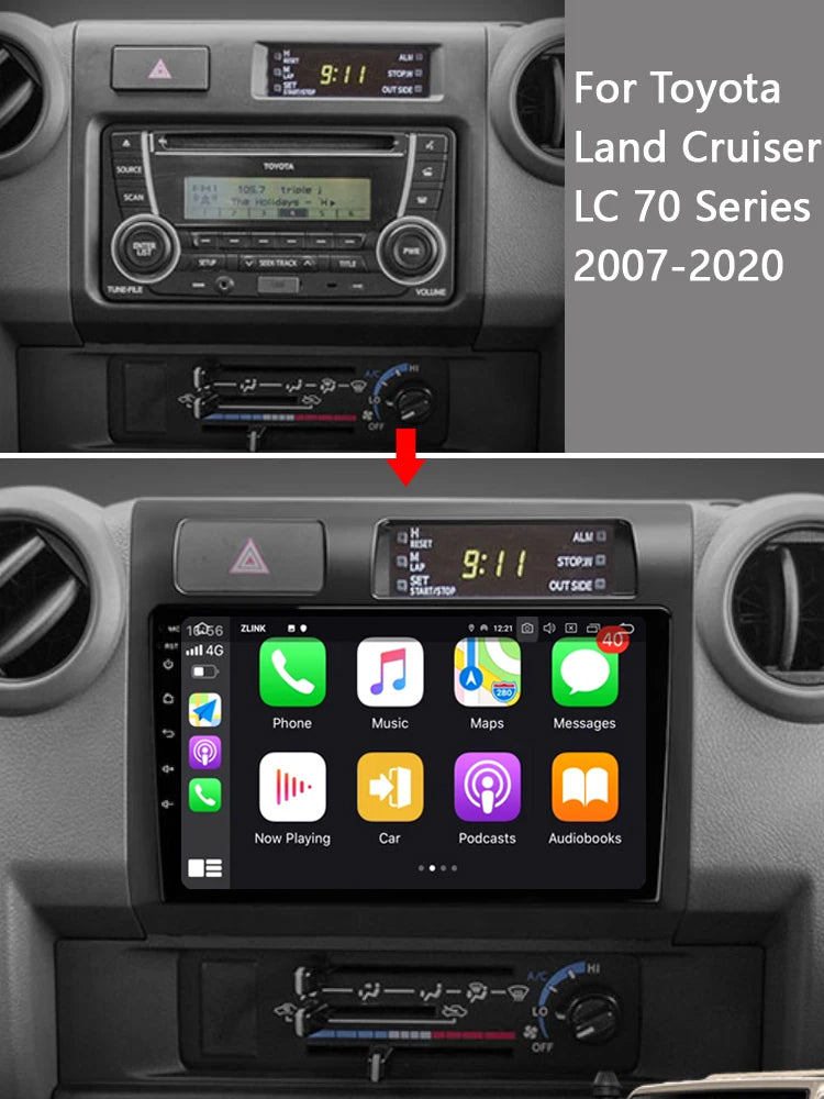 Idoing 9inch Android 12 Car Radio Head Unit Universal For Infiniti Toyota VW Hyundai Kia Honda LADA FIAT Jeep