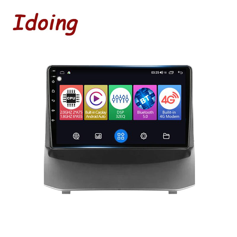 Idoing 9inch Android 12 Radio Head Unit For Ford Fiesta Mk 6 2009-2018