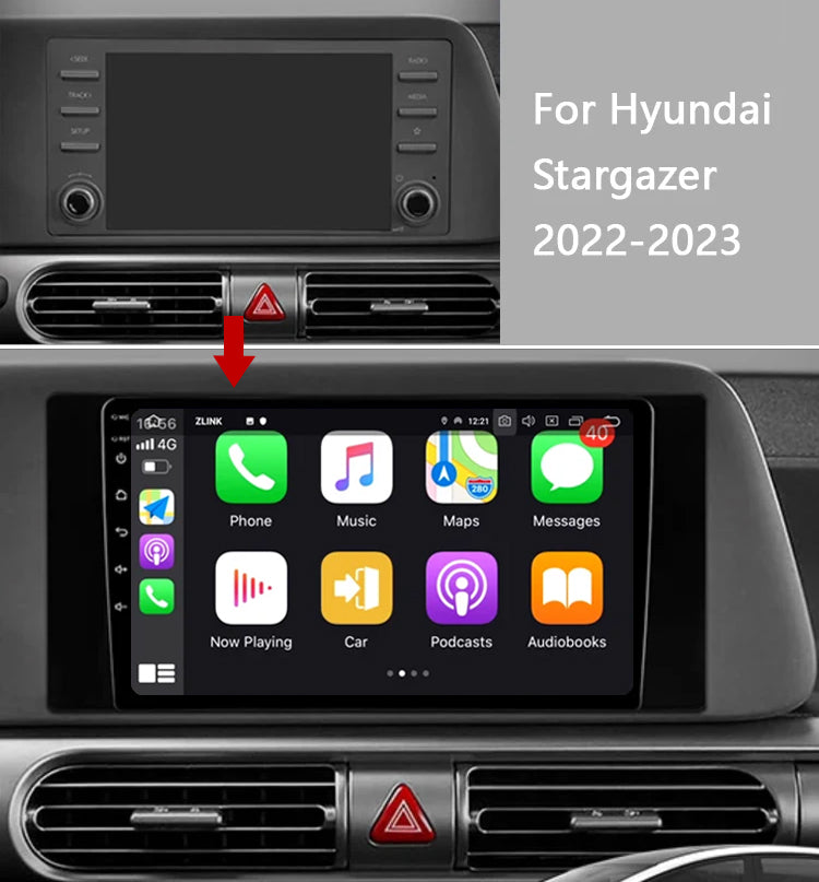 Idoing 9inch Android 12 Radio Head Unit For Hyundai Stargazer 2022-2023