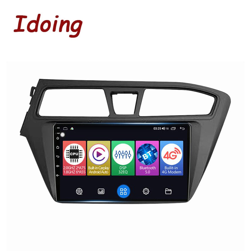 Idoing 9inch Android 12 Radio Head Unit For Hyundai i20 2 II GB 2014-2018