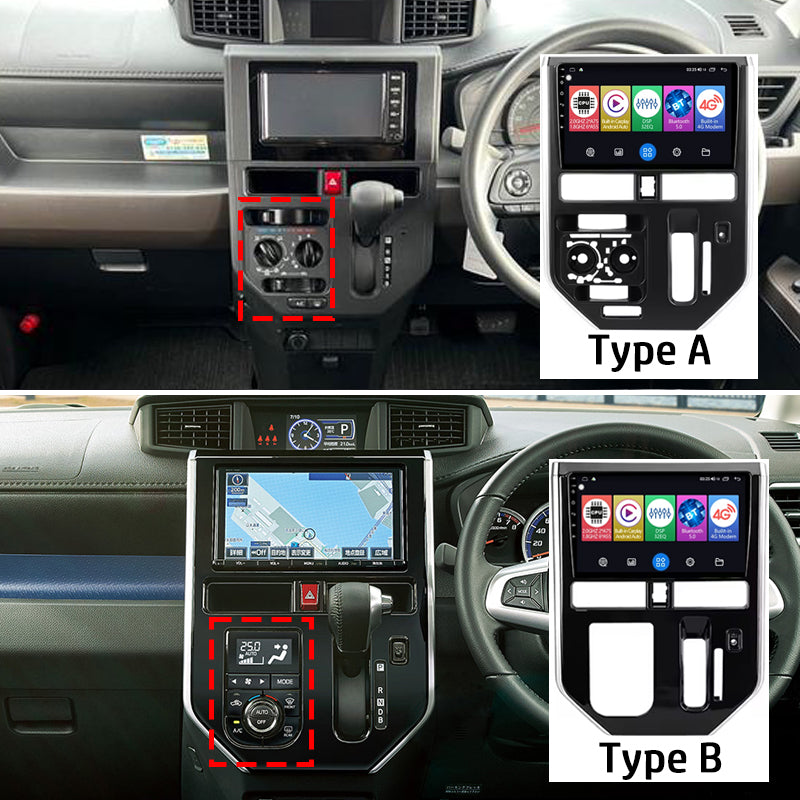 Idoing 10.2inch Android Radio Head Unit For Toyota Tank Roomy 2016-2023