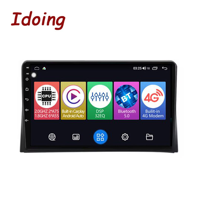 Idoing 9inch Android 12 Radio Head Unit For For Volkswagen Multivan T5 2003-2015