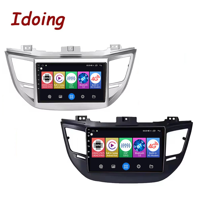 Idoing 9inch Android 12 Radio Head Unit For Hyundai Tucson IX35 2015-2018