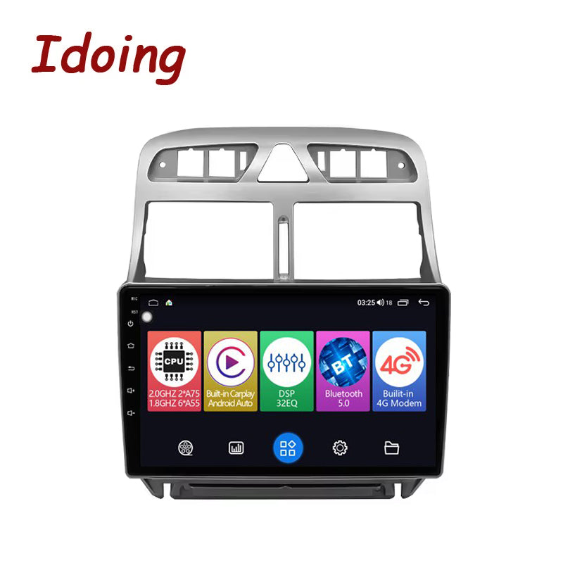 Idoing 9inch Android 12 Radio Head Unit For Peugeot 307 307CC 307SW 2002-2013