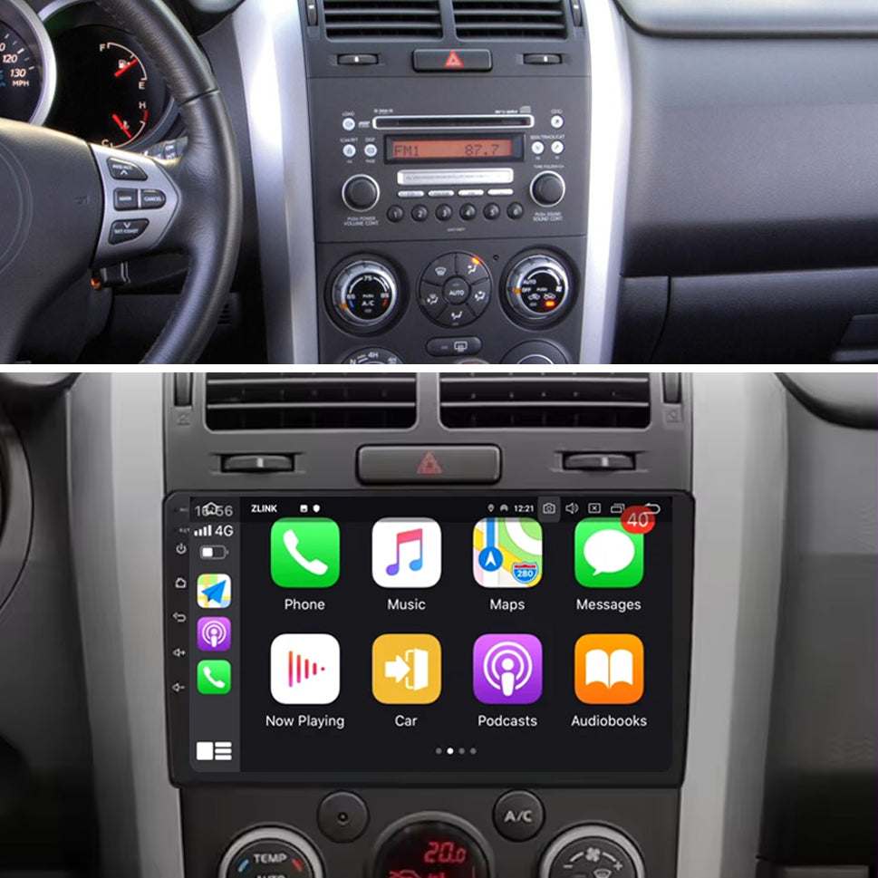 Idoing 9inch Android 12 Radio Head Unit For Suzuki Grand Vitara 3 2005 - 2015