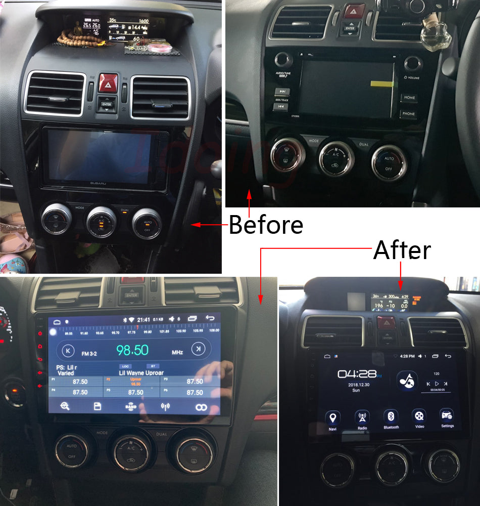 Idoing 9-Zoll-Android 12-Radio-Headunit für Subaru BRZ/Scion FRS/Toyota-GT86