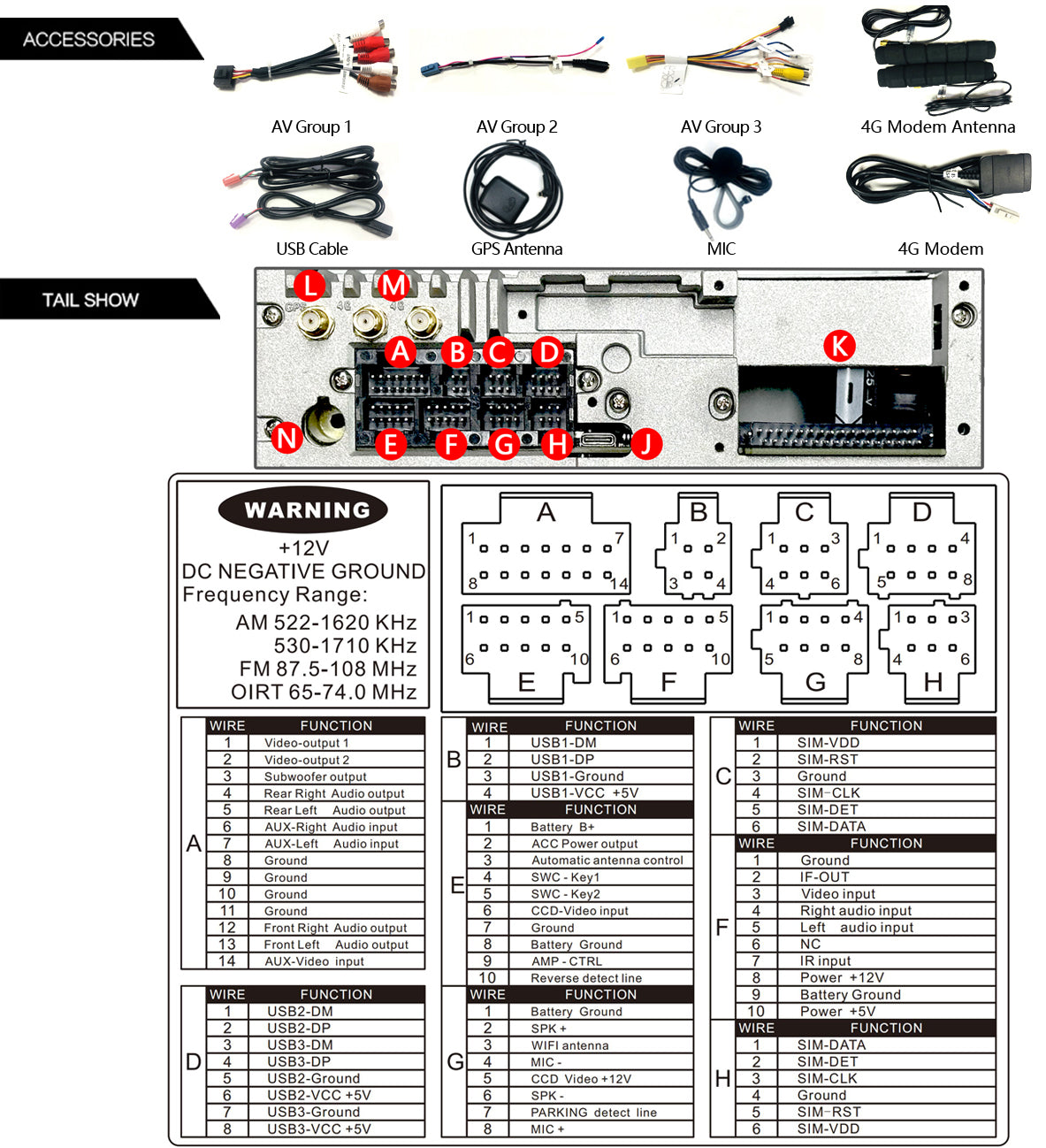 Idoing 9inch Android 13 Radio Head Unit For Ford S-MAX 2006-2015